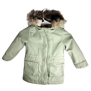 Baby Gap Utility Parker Toddler Coat Size 4